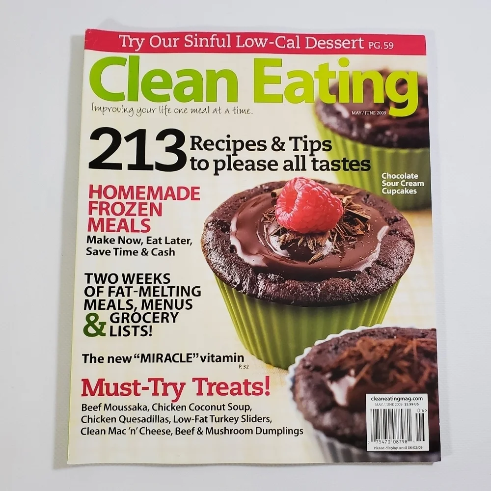 Clean Eating Magazines Healthy Living & Whole Food Recipes Set C